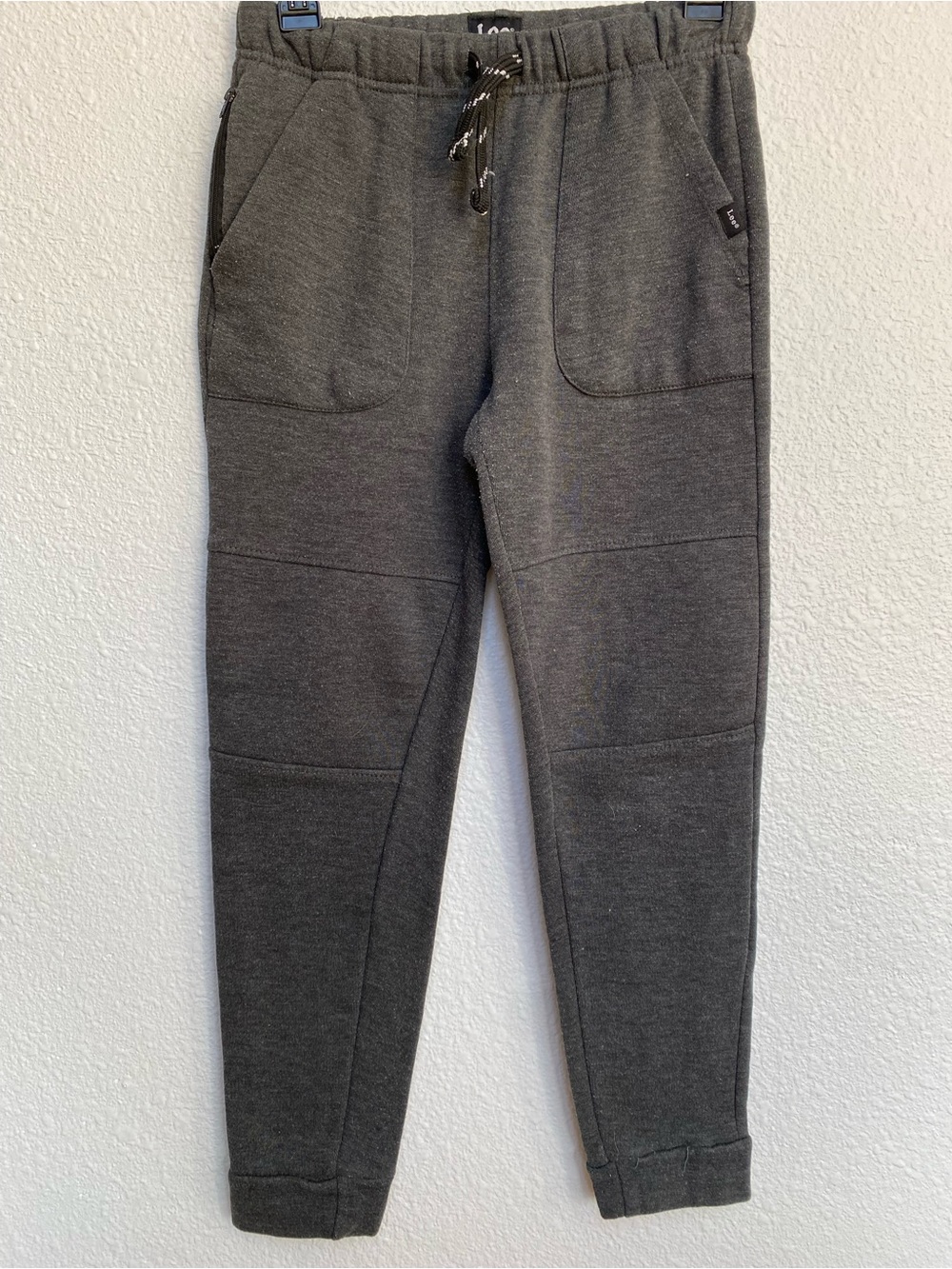 Lee Boys Gray Jogger Sweatpants - Size M (10/12)